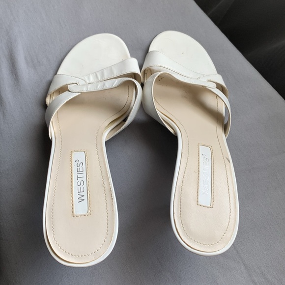 Summer heels  sandels white - Picture 2 of 4